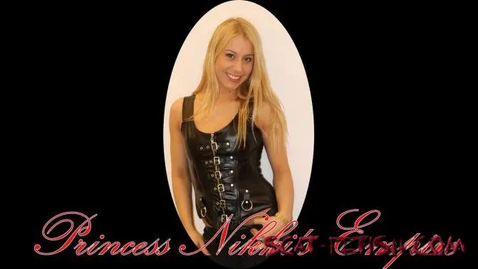 Yezzclips.com (Nikky Thorne) Princess Nikki's Empire - My shit for breakfast [FullHD 1080p] Femdom, Human toilet