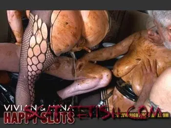 Hightide-video.com (Vivian, Luna) VIVIAN And LUNA - HAPPY SLUTS [SD] Eat, Group Screenshot 2