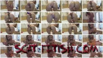 ScatShop.com (DirtyLena) Poo Eating and Vomiting [FullHD 1080p] Vomit, Solo Screenshot 1