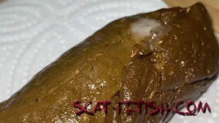 Big Pile (HolyCrap) Double turd with my white vaginal cream [UltraHD 4K] Amateur, Solo