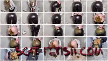 Latex (Sophia_Sprinkle) Mushy Leather Legging Explosion + Smear [FullHD 1080p] Fetish, Solo Screenshot 1