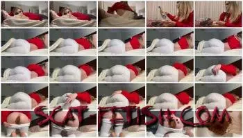 Solo (Sophia_Sprinkle) Hungry Girlfriend Shits White Leggings [FullHD 1080p] Voyeur, Diarrhea Screenshot 1