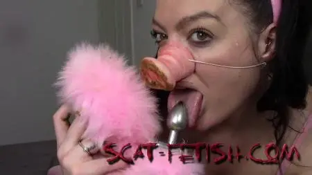 Fetish (Evamarie88) Disgusting poo pig [FullHD 1080p] Toys, Milf