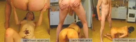 Backdoor-SCAT.com (Gitta) Kaviar Scat [SD] Desperation, Pee