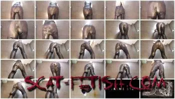 Latex (thefartbabes) Leather Leggings Diarrhea [FullHD 1080p] Solo, Fetish Screenshot 1