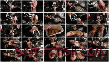 Fetish (SlutOrgasma) Milked shit udders and extreme shit play [FullHD 1080p] Latex, Boobs Screenshot 1