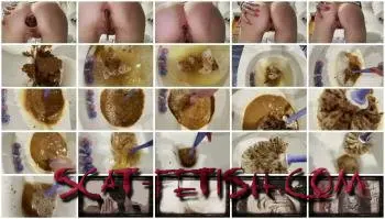 Amateur (Thefartbabes) Monster Stucks In Toilet [FullHD 1080p] Defecation, Solo Screenshot 1