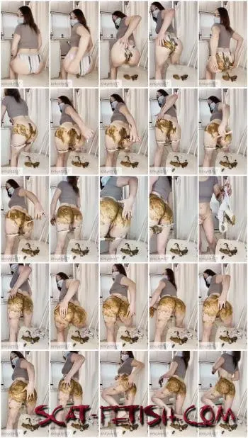 Solo (Knkykttn97) Panty Poop and Toothbrush Anal [UltraHD/2K 1080p] Toy, Masturbation Screenshot 1