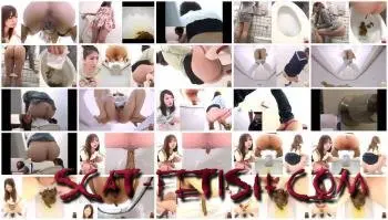 Сompilation (Farting) Toilet Bowl Pretty Favourites - Volume 3 [FullHD 1080p] Japan, Solo Screenshot 1