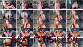 Solo (DIRTY BITCH) PUKE - F MACHINE - im becoming a REAL shit whore [UltraHD 4K] Dildo, Toy Play Screenshot 1