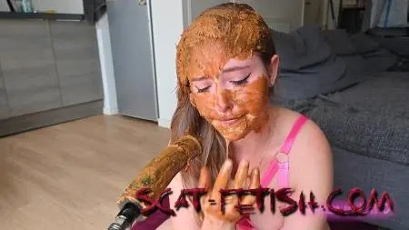 Solo (DIRTY BITCH) PUKE - F MACHINE - im becoming a REAL shit whore [UltraHD 4K] Dildo, Toy Play