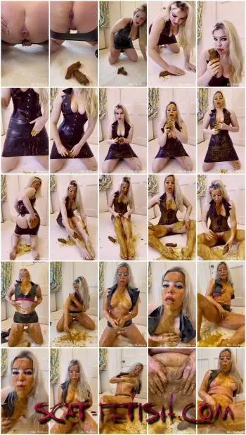Poop Videos (ScatElla) LATEX SCAT SMEARING AND SCAT BLOW JOB [UltraHD 2K] Eat Shit, Solo, Milf Screenshot 1