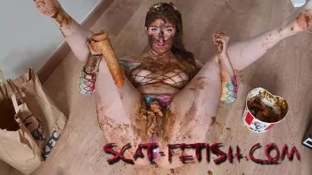 Femscat.com (Ninounini) KFC PUKE - I eat shitty tenders and shit by my pussy twice [UltraHD 2K] Puke, ATM