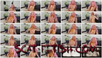 Defecation (KellyPink18) Poop and puke play [FullHD 1080p] Solo, Vomit, Teen Screenshot 1