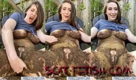 Femscat.com / Scatbook.com (PrincessBabyLuna) Relaxing Smear With Tasting and Fingering [UltraHD 2K] Outdoor, Solo