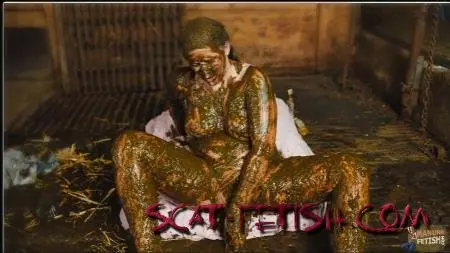 ManureFetish (Betty) Farmer Girl Betty's Messy Mistake [HD 720p] Mega Fart Girl, Solo
