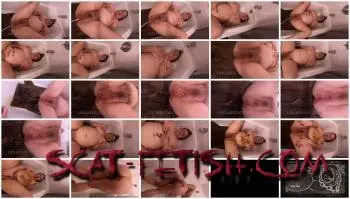 Defecation (Layla Lee) My FIRST Enema! Shit everywhere [FullHD 1080p] Solo, Amateur Screenshot 1