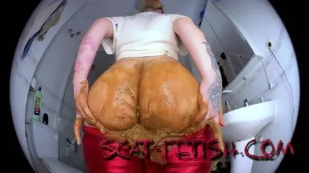 Defecation (DirtyBetty) Scat sex with dirty D3AD wife [FullHD 1080p] Scat, Solo