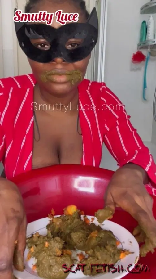 Eat Shit (Smutty_Luce) ME vs my MONSTER TURD [UltraHD 2K] Eating, Solo