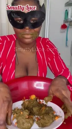 Eat Shit (Smutty_Luce) ME vs my MONSTER TURD [UltraHD 2K] Eating, Solo
