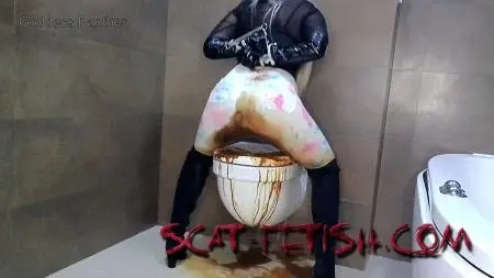 Shit in Leggins (Thefartbabes) Messy Tights Desperation [FullHD 1080p] Solo, Diarrhea, WC