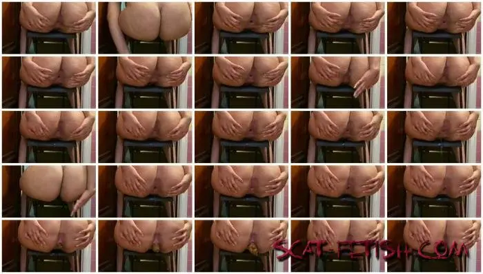 Shitting Ass (Mila Jae) Mila takes a huge hard poop [FullHD 1080p] Solo, Scatting Screenshot 1