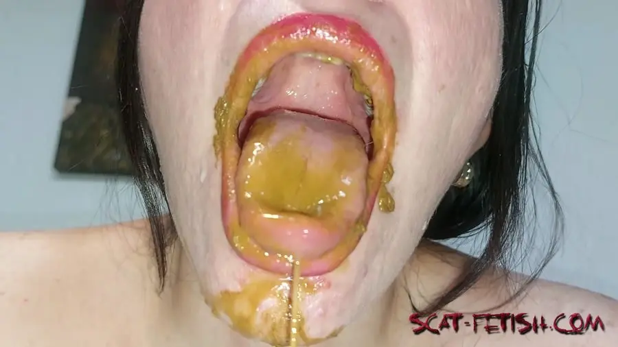 Eat Shit (LADY_CATX) Dirty anal, shitting and staining full [FullHD 1080p] Panty, Solo