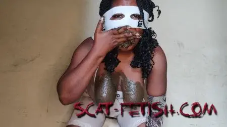 Poop Videos (PrettyEbonies) Sexily, Twerking, Smearing, Eating [FullHD 1080p] Eating, Solo