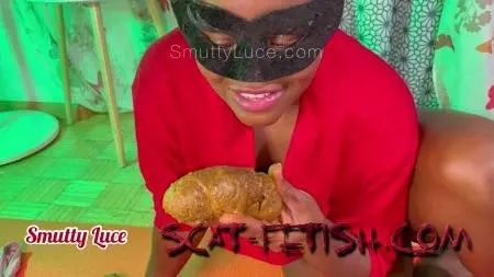 Eat Shit (Smutty Luce) Choking on my own Shit 2 Epic Blowjob [HD 720p] Toys, Solo