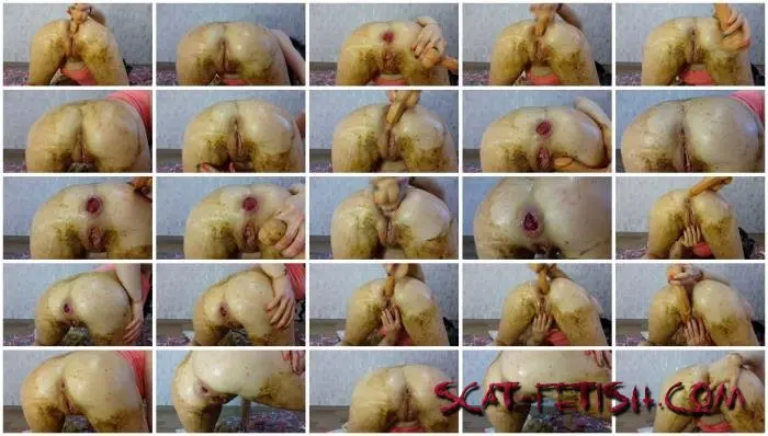 Dildo Scat (Anna_Coprofield) Wet farts Vol.3 [FullHD 1080p] Masturbation, Toys Screenshot 1
