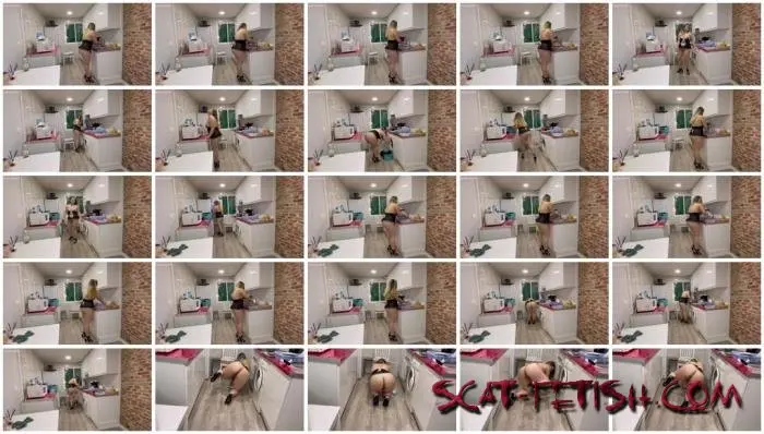 BBW (Yourfantasy6190) Maid cleaning with farts [FullHD 1080p] Solo, Big Tits Screenshot 1