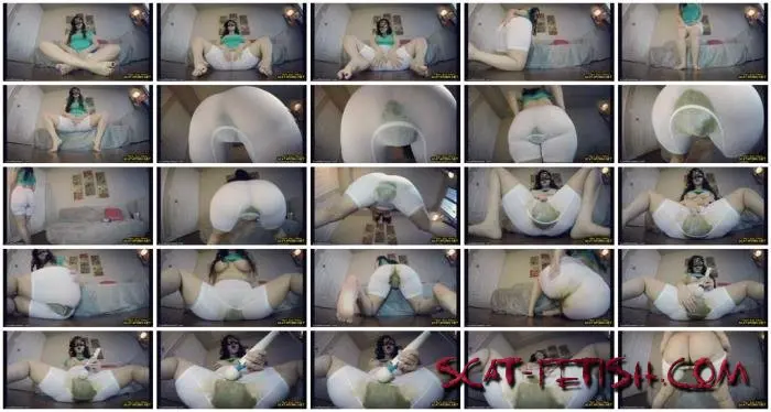 POOPED-IN SPANDEX (Solo) Loving Twerking And Cumming [UltraHD 4K] Poop, Panties Screenshot 1