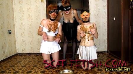 GroupScat (Mrs. Yana) Has 2 Bitches [FullHD 1080p] Amateur, Lesbians