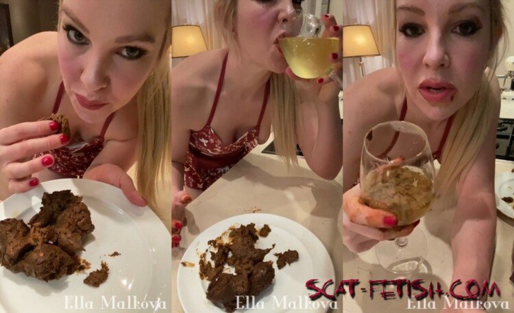 Ella Malova (Scat Ella) Eating Shit [DVDRip] Scat, Vomit