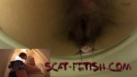 JAV (Asian) Hidden camera in a public women’s restroom inside the toilet [FullHD 1080p] Japan, Hairy, Solo