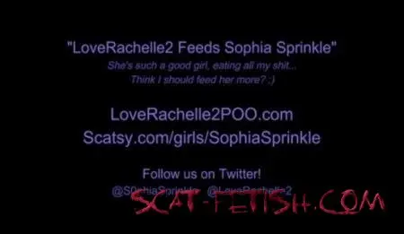 Shitting (LoveRachelle2 , Sophia Sprinkle) LoveRachelle2 Feeds Sophia Sprinkle [4K UHD] Lesbian, Shit Eating