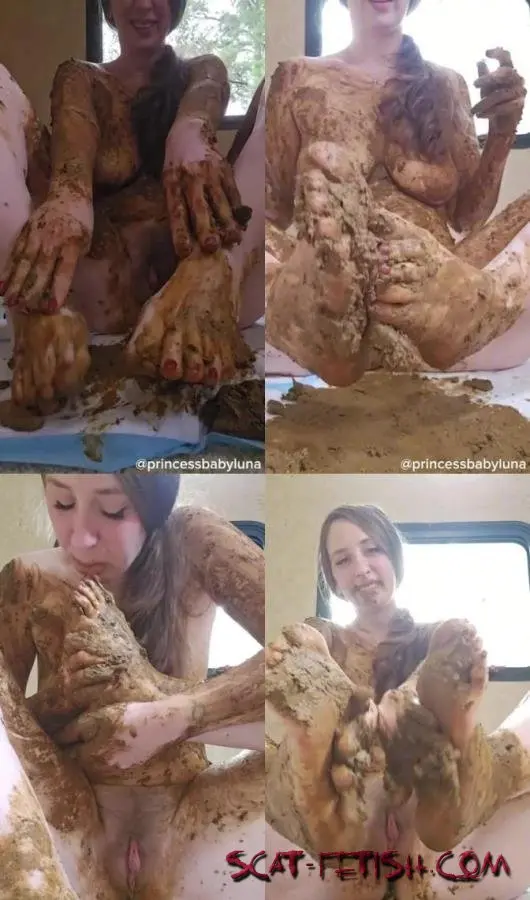 Femscat.com (PrincessBabyLuna) For My Stinky Feet Lovers [SD] Scat, Solo