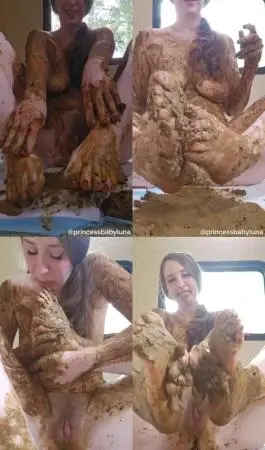 Femscat.com (PrincessBabyLuna) For My Stinky Feet Lovers [SD] Scat, Solo