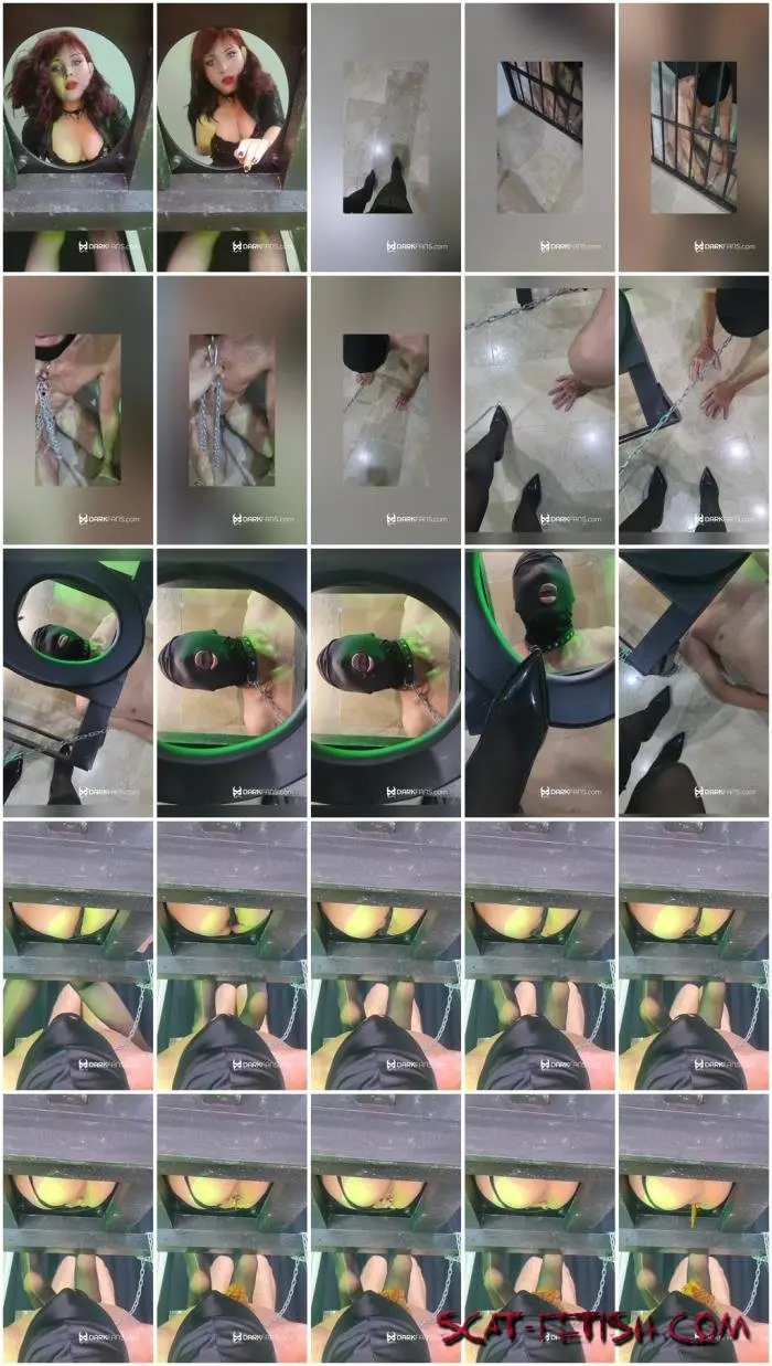 Toilet Slavery (Lo Saco De La Reja) I take it out of the fence to use it as a toilet slave [UltraHD 2K] Femdom, Shit Screenshot 1