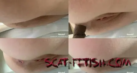 Scatbook (NatashaF) A lot of poop After the 50+ minutes farting video [HD 720p] Defecation, Solo