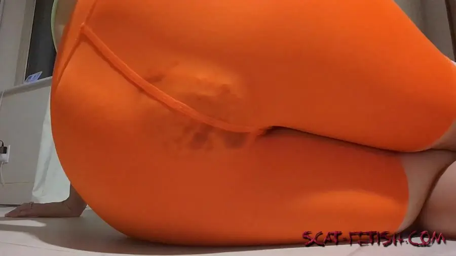 Solo (Panty) 3 For 1 woman shitting in pink leggings shorts [FullHD 1080p] Diarrhea, Shit