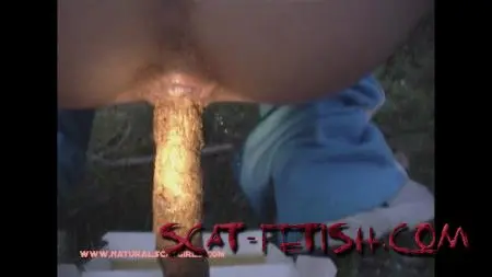 Outdoor Poop (Girlfriends) Shit on an evening walk [HD 720p] Poop, Solo