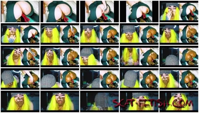 Fucking Machine (DirtyBetty) Scat Experiment 23 [UltraHD 4K] Solo, Shit Play Screenshot 1