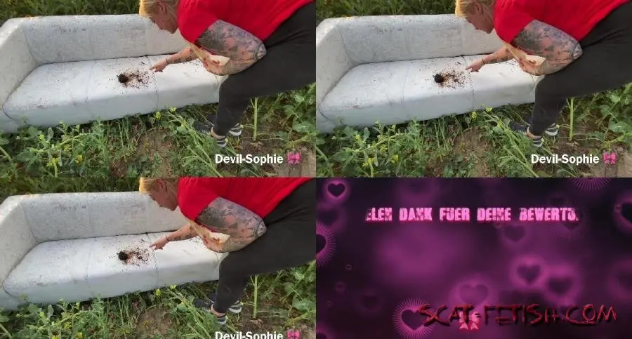 Mydirtyhobby.de (Devil Sophie (SteffiBlond)) You have never seen that before! Bed in the cornfield scared [UltraHD] Scat, Pissing