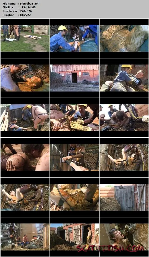 Berlin Star Film, United Pigs (Sven Falkenberg) Slurrybois [DVDRip] Gay, Scat, Cumshot Screenshot 1