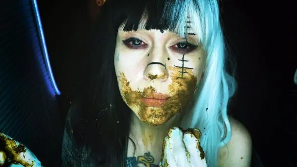 Eat Shit (DirtyBetty) Special Scat Burger Palace [UltraHD 4K] Teen, Popping