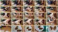 Erotic Pooping (Solo) Huge turd on a plate [HD 720p] Natural Shit, Poop Screenshot 1