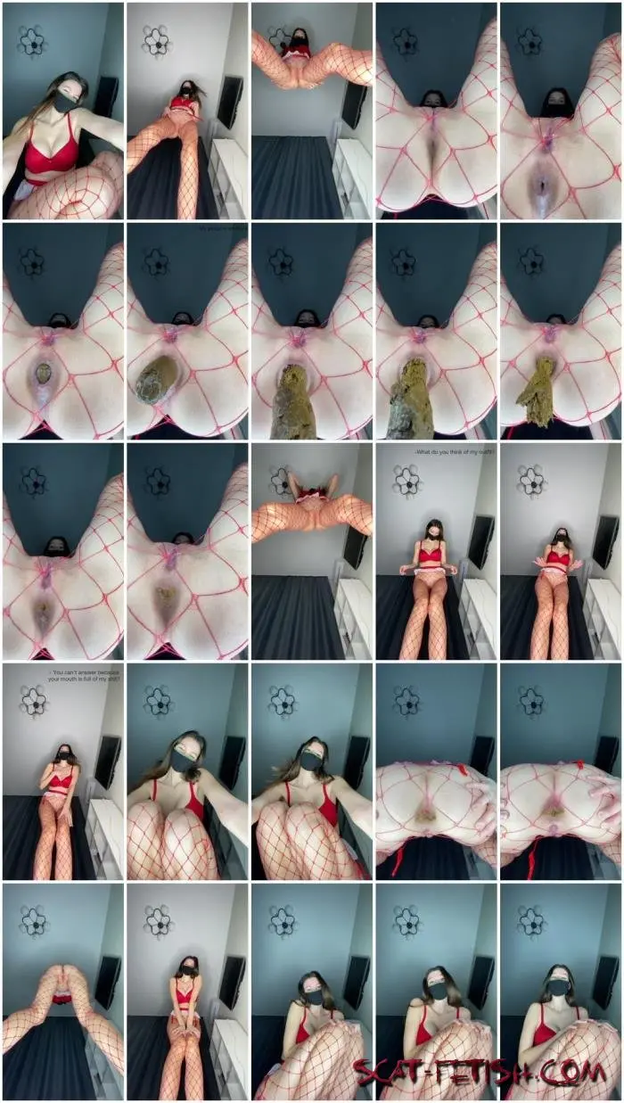 Shit In Pantyhose (Solo) Pov toilet slavery [UltraHD 4K] Teen, Defecation Screenshot 1