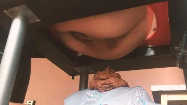 Scat Slave (Toilet Slavery) My Huge Shit Beautiful Mistress Feeds [FullHD 1080p] Femdom, Scat Porn