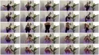 Fetish (Solo) Pooping blonde from a glass chair to the floor [HD 720p] Blonde, Foot Screenshot 1